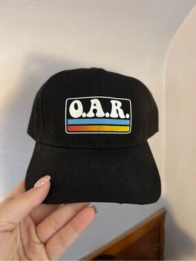 Black OAR Baseball Cap